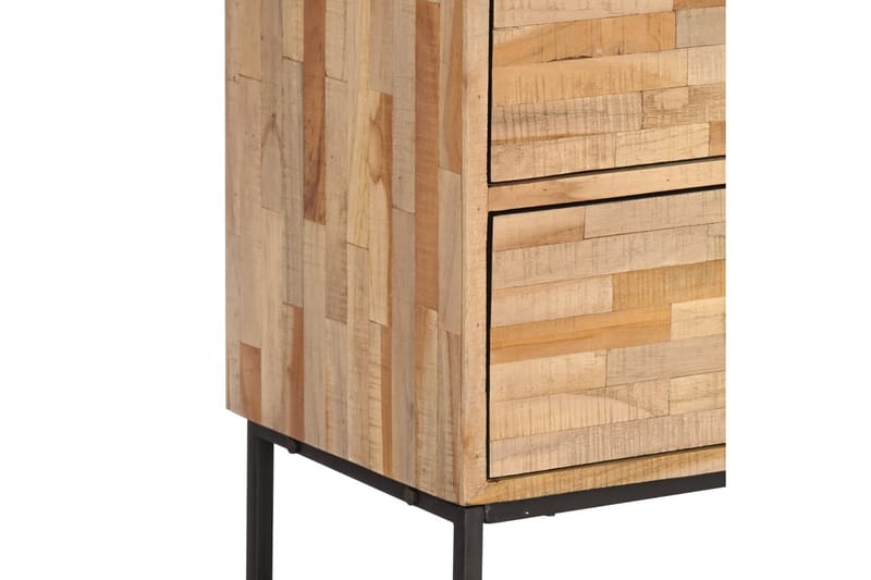Tv-Skab I Genanvendt Teaktræ 90 X 30 X 55 Cm - Brun - Møbler - TV borde & mediemøbler - TV-borde