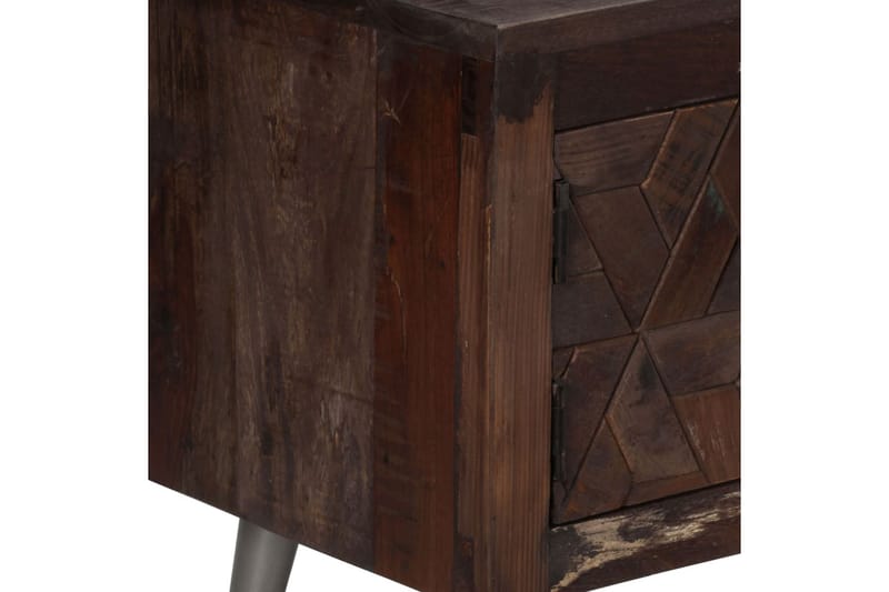 Tv-Skab I Massivt, Genanvendt Træ 140 X 30 X 45 Cm - Brun - Møbler - TV borde & mediemøbler - TV-borde