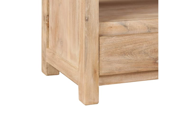 Tv-Skab I Massivt Akacietræ 90 X 30 X 55 Cm Lysebrun - Brun - Møbler - TV borde & mediemøbler - TV-borde