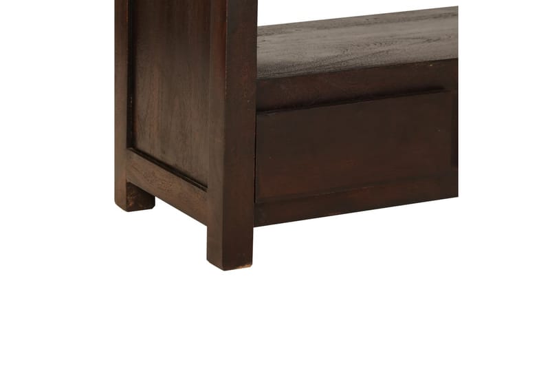 Tv-Skab I Massivt Akacietræ 90 X 30 X 55 Cm Mørkebrun - Brun - Møbler - TV borde & mediemøbler - TV-borde