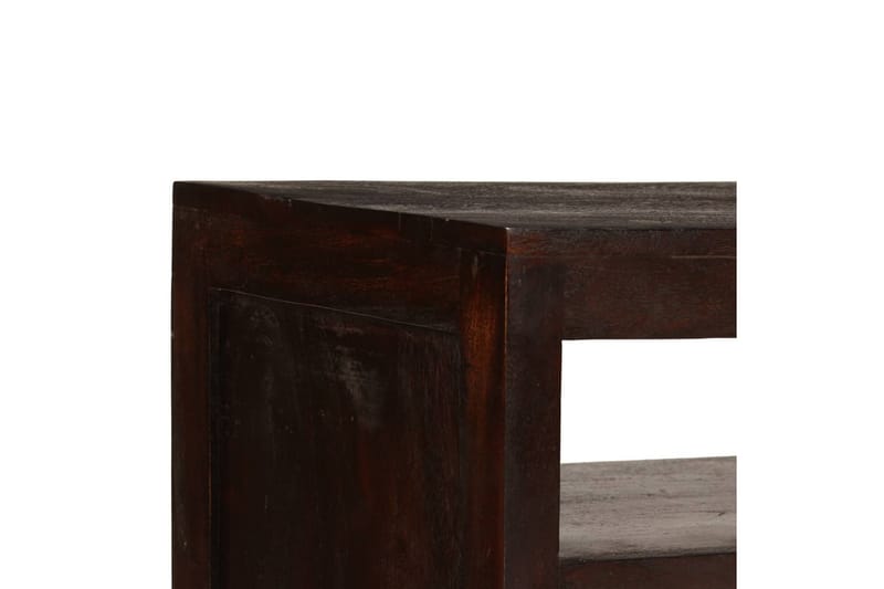 Tv-Skab I Massivt Akacietræ 90 X 30 X 55 Cm Mørkebrun - Brun - Møbler - TV borde & mediemøbler - TV-borde