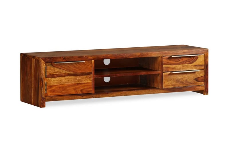 Tv-Skab I Massivt Sheeshamtræ 120 X 30 X 30 Cm - Brun - Møbler - TV borde & mediemøbler - TV-borde