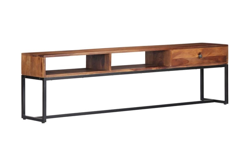 Tv-Skab I Massivt Sheeshamtræ 160 X 30 X 45 Cm - Brun - Møbler - TV borde & mediemøbler - TV-borde