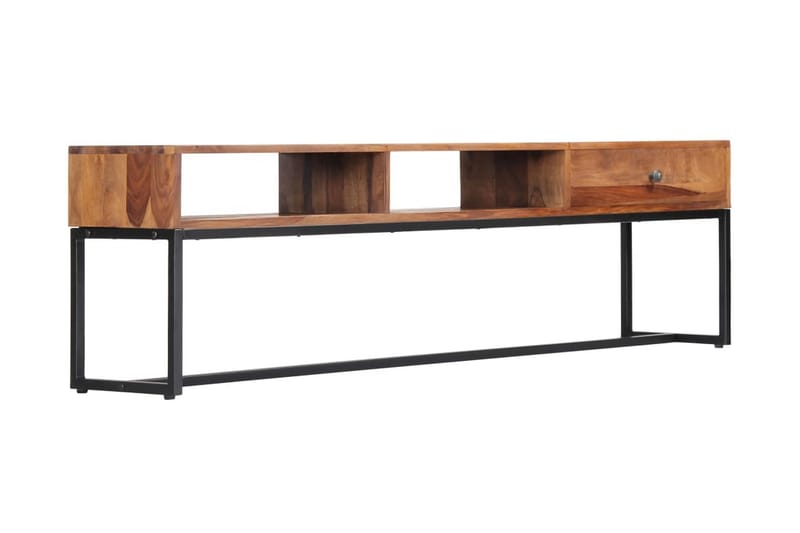 Tv-Skab I Massivt Sheeshamtræ 160 X 30 X 45 Cm - Brun - Møbler - TV borde & mediemøbler - TV-borde