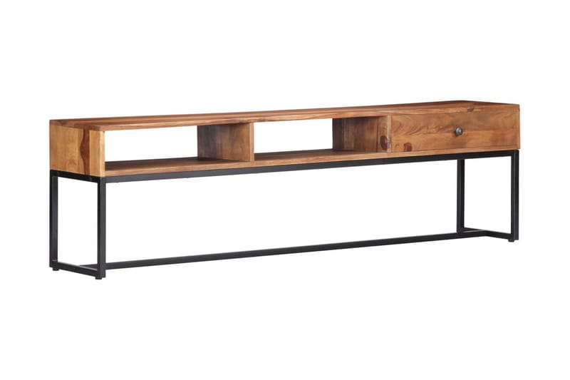 Tv-Skab I Massivt Sheeshamtræ 160 X 30 X 45 Cm - Brun - Møbler - TV borde & mediemøbler - TV-borde