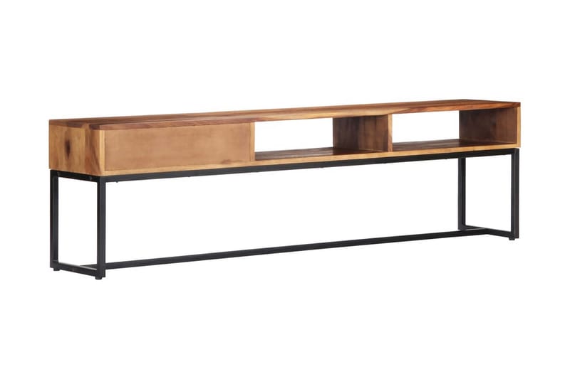 Tv-Skab I Massivt Sheeshamtræ 160 X 30 X 45 Cm - Brun - Møbler - TV borde & mediemøbler - TV-borde