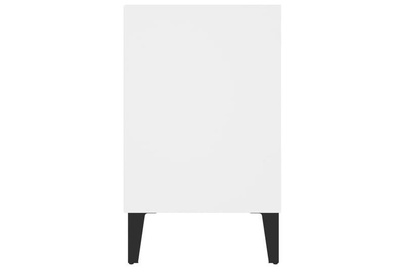 tv-skab m. metalben 103,5x30x50 cm hvid - Hvid - Møbler - TV borde & mediemøbler - TV-borde