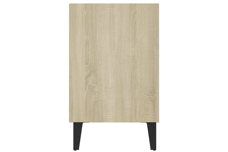 tv-skab m. metalben 103,5x30x50 cm sonoma-eg - Brun - Møbler - TV borde & mediemøbler - TV-borde