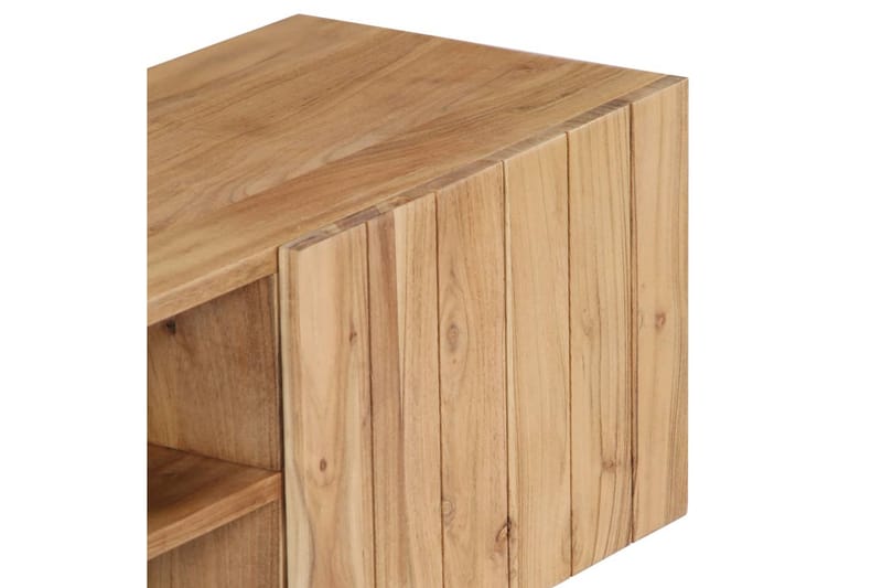Tv-Skab Massivt Akacietræ 140 X 30 X 45 Cm - Brun - Møbler - TV borde & mediemøbler - TV-borde