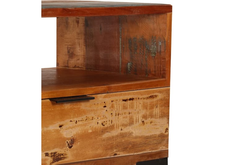 Tv-Skab Massivt Genanvendt Træ 118 X 35 X 45 Cm - Flerfarvet - Møbler - TV borde & mediemøbler - TV-borde