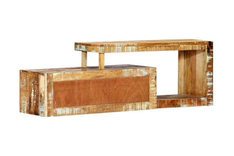 Tv-Skab Massivt Genanvendt Træ 120 X 30 X 40 Cm - Brun - Møbler - TV borde & mediemøbler - TV-borde