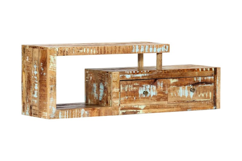 Tv-Skab Massivt Genanvendt Træ 120 X 30 X 40 Cm - Brun - Møbler - TV borde & mediemøbler - TV-borde