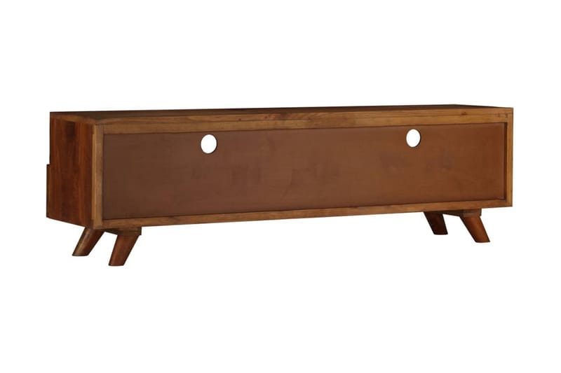 Tv-Skab Massivt Genanvendt Træ 140 X 30 X 40 Cm - Brun - Møbler - TV borde & mediemøbler - TV-borde