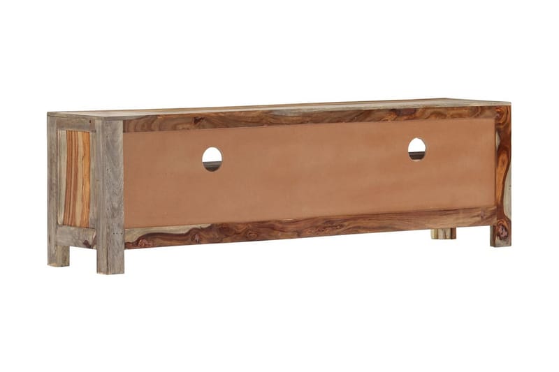 Tv-Skab Massivt Sheeshamtræ 130 X 30 X 40 Cm - Brun - Møbler - TV borde & mediemøbler - TV-borde