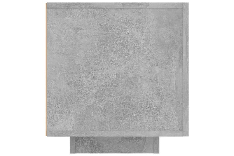 tv-skab med LED-lys 160x35x40 cm betongrå - Grå - Møbler - TV borde & mediemøbler - TV-borde