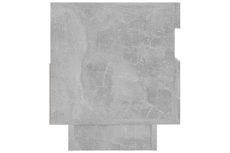 tv-skab med LED-lys 80x35x40 cm betongrå - Grå - Møbler - TV borde & mediemøbler - TV-borde