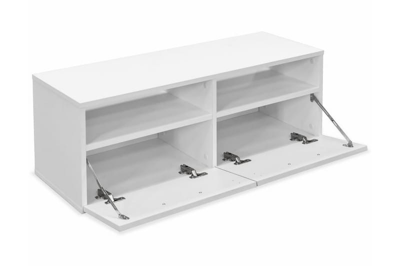 Tv-Skab Spånplade 95 X 35 X 36 Cm Hvid - Hvid - TV-borde