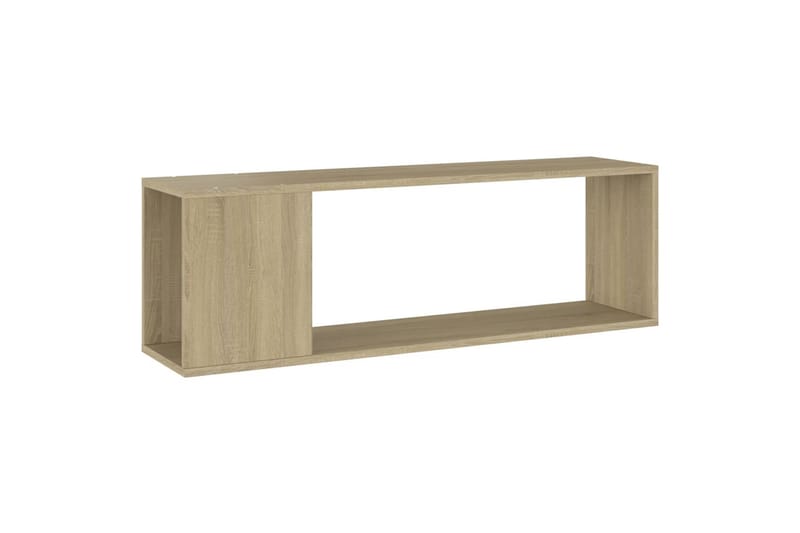 tv-skabe 100 x 24 x 32 cm spånplade sonoma-egetræsfarve - Brun - TV-borde