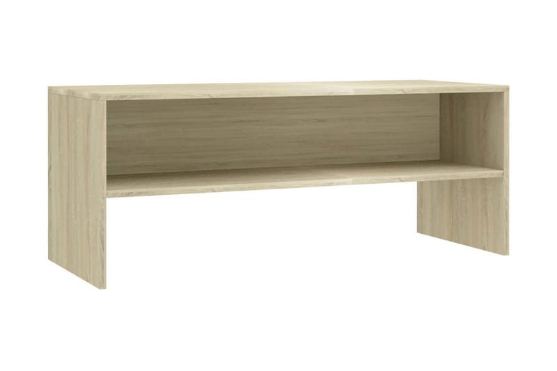 tv-skabe 100 x 40 x 40 cm spånplade sonoma-egetræsfarve - Møbler - TV borde & mediemøbler - TV-borde