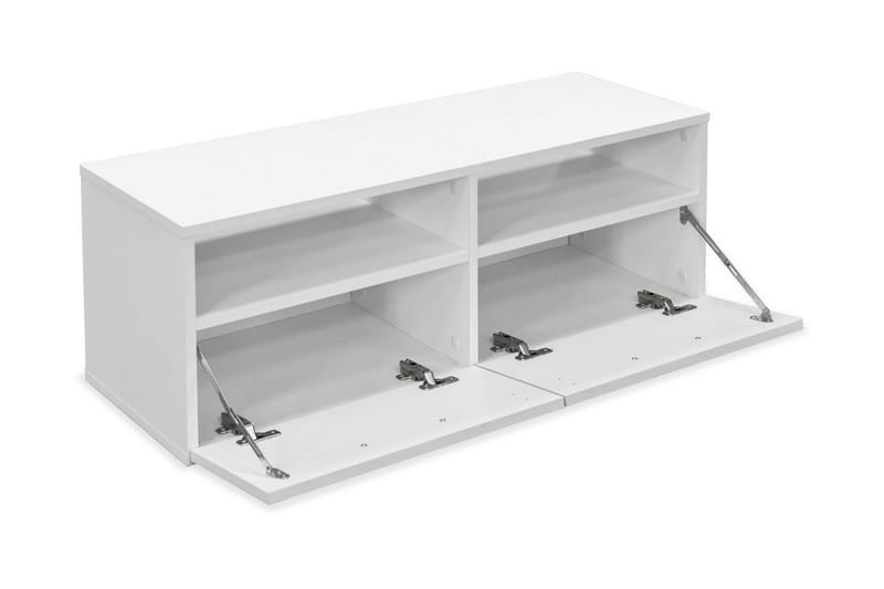 Tv-Skabe 2 Stk. Spånplade 95 X 35 X 36 Cm Hvid - Hvid - TV-borde