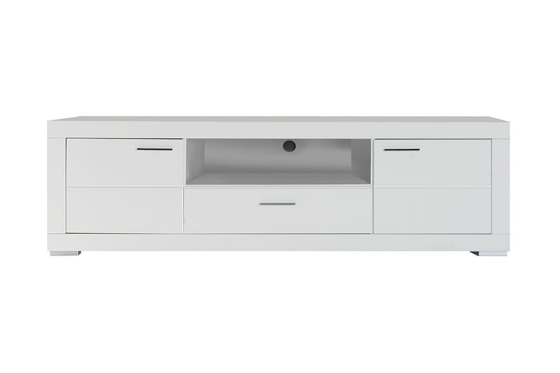 Uzayr TV-Bord 196 cm - Hvid - Møbler - TV borde & mediemøbler - TV-borde