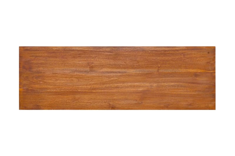 væghængt tv-skab 180x30x30 cm massivt teaktræ - Brun - Møbler - TV borde & mediemøbler - TV-borde