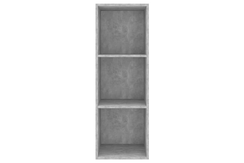 væghængt tv-skab 37x37x107cm spånplade betongrå - Grå - Møbler - TV borde & mediemøbler - TV-borde