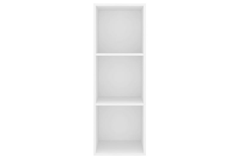 væghængt tv-skab 37x37x107cm spånplade hvid - Hvid - Møbler - TV borde & mediemøbler - TV-borde