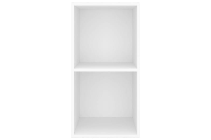 væghængt tv-skab 37x37x72cm spånplade hvid - Hvid - Møbler - TV borde & mediemøbler - TV-borde