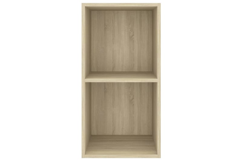 væghængt tv-skab 37x37x72cm spånplade sonoma-eg - Brun - Møbler - TV borde & mediemøbler - TV-borde
