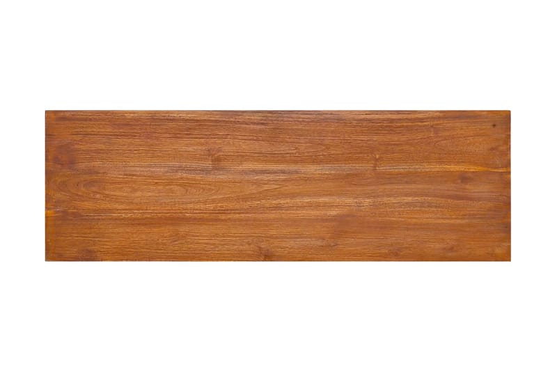 Væghængt Tv-Skab 90X30X30 cm Massivt Teaktræ - Brun - Møbler - TV borde & mediemøbler - TV-borde