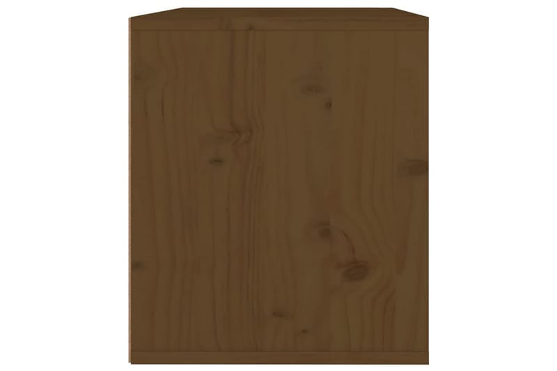 vægskab. 45x30x35 cm massivt fyrretræ  honningbrun - Brun - Møbler - TV borde & mediemøbler - TV-borde