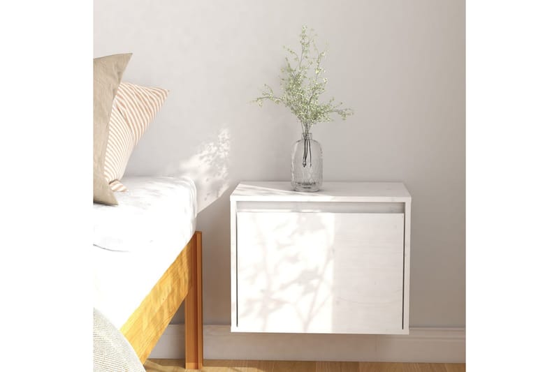 vægskab. 45x30x35 cm massivt fyrretræ hvid - Hvid - Møbler - TV borde & mediemøbler - TV-borde