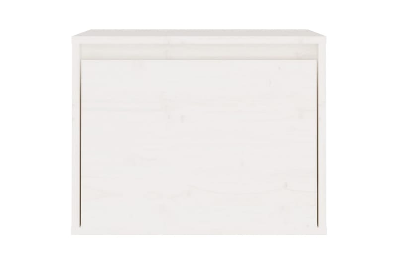 vægskab. 45x30x35 cm massivt fyrretræ hvid - Hvid - Møbler - TV borde & mediemøbler - TV-borde