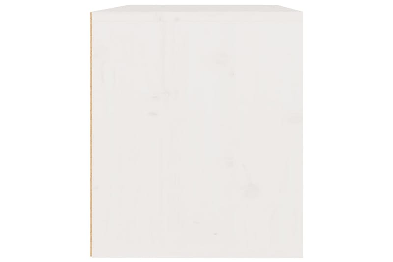 vægskab. 45x30x35 cm massivt fyrretræ hvid - Hvid - Møbler - TV borde & mediemøbler - TV-borde