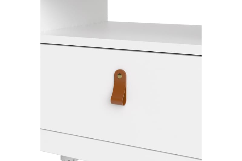 Vallvidera TV-bord 151 cm - Hvid/Natur - Møbler - TV borde & mediemøbler - TV-borde