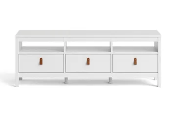Vallvidera TV-bord 151 cm - Hvid/Natur - Møbler - TV borde & mediemøbler - TV-borde