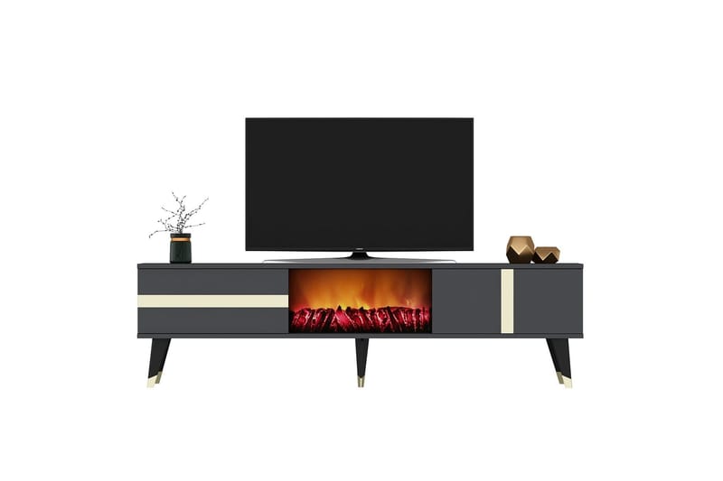 Vania TV-Bord 150 cm - Guld - Møbler - TV borde & mediemøbler - TV-borde