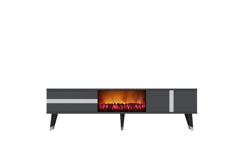 Vania TV-Bord 150 cm - Sølv - TV-borde