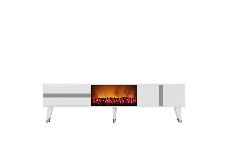 Vania TV-Bord 150 cm - Sølv - TV-borde