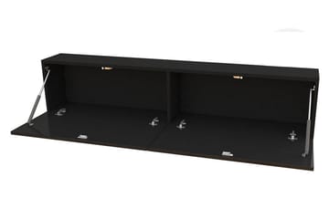 Vasil TV-Bord 140 cm - Hvid/Hvid Højglans - Møbler - TV borde & mediemøbler - TV-borde