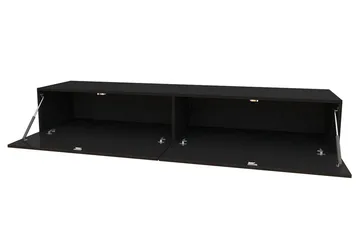 Vasil TV-Bord 180 cm - Hvid/Hvid Højglans - Møbler - TV borde & mediemøbler - TV-borde