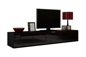 Vasil TV-bord 180 cm - Sort - Møbler - TV borde & mediemøbler - TV-borde