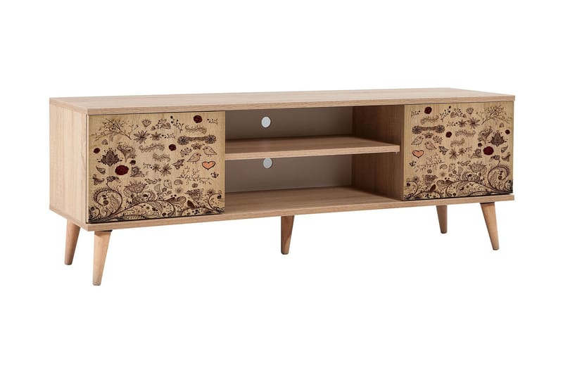 Vellavie TV-Bord 140 cm - Mønstret - Møbler - TV borde & mediemøbler - TV-borde