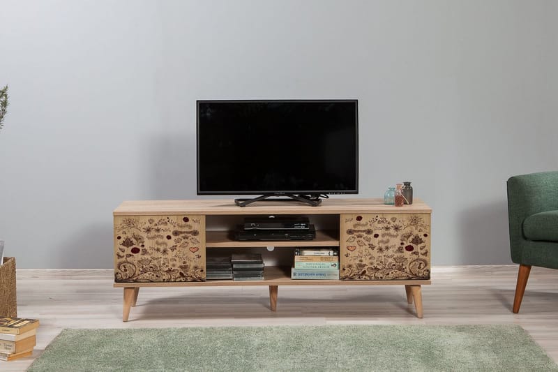 Vellavie TV-Bord 140 cm - Mønstret - Møbler - TV borde & mediemøbler - TV-borde