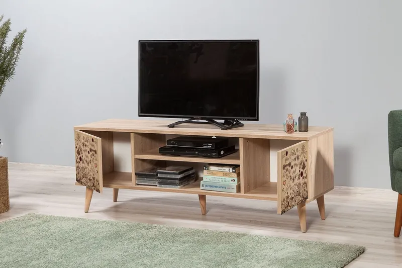 Vellavie TV-Bord 140 cm - Mønstret - Møbler - TV borde & mediemøbler - TV-borde