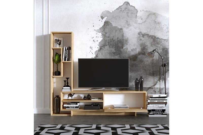 Viapista TV-bord 177 cm - Natur - Møbler - TV borde & mediemøbler - TV-borde