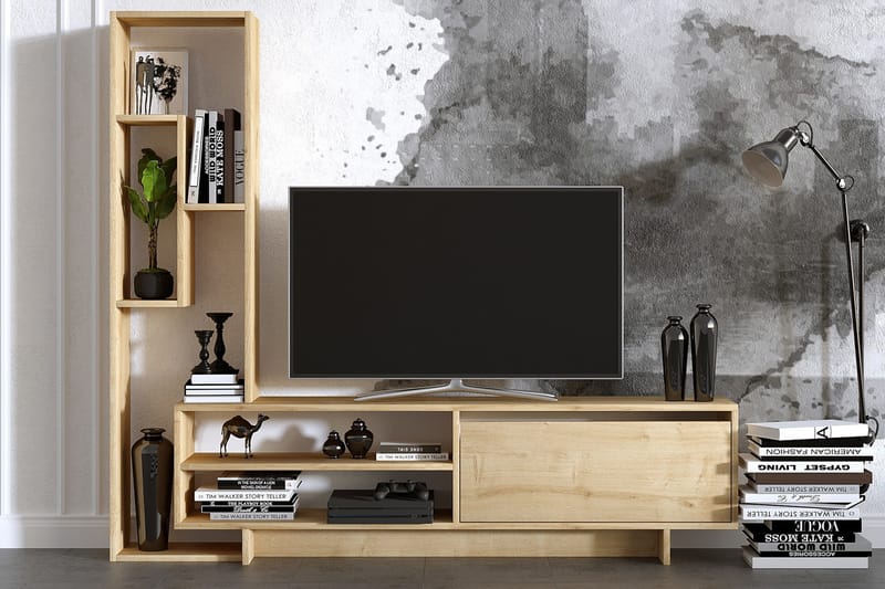 Viapista TV-bord 177 cm - Natur - Møbler - TV borde & mediemøbler - TV-borde