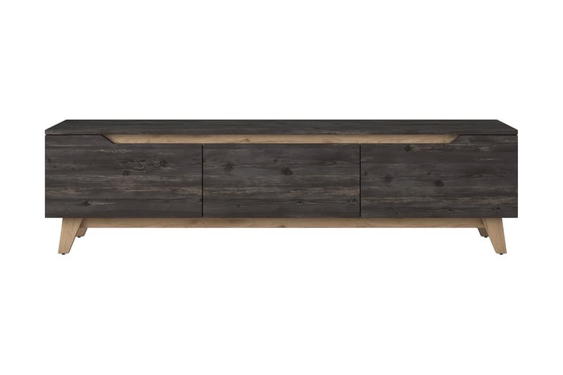 Virkesboda TV-Bord 180 cm - Sort/Brun - Møbler - TV borde & mediemøbler - TV-borde