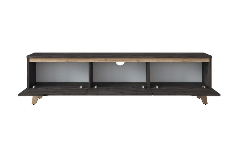 Virkesboda TV-Bord 180 cm - Sort/Brun - Møbler - TV borde & mediemøbler - TV-borde
